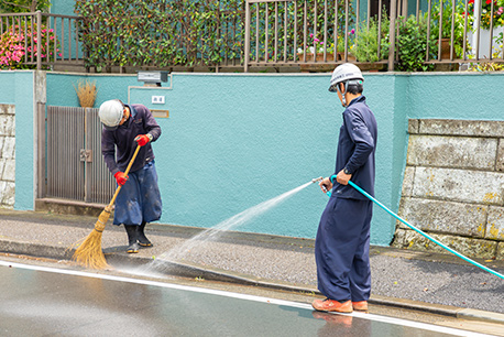 清掃とリサイクルについて